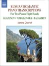 TCHAIKOVSKY / BALAKIREV / GLAZUNOV: Arrangements for 2 Pianos 8 Hands